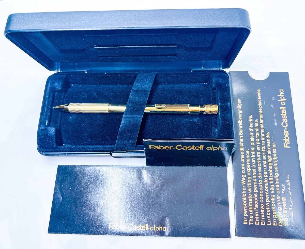Faber Castell Executive 230 Anniversary Gold Plate alpha Faber Castell Executive 230 Anniversary Gold Plate alpha