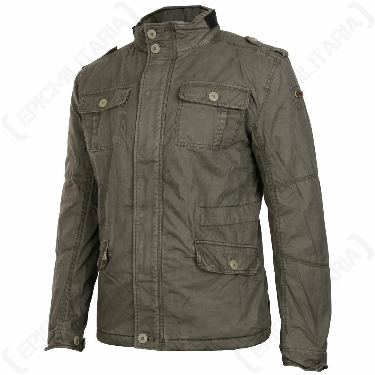 Brandit Britannia Winter Jacket - Olive 