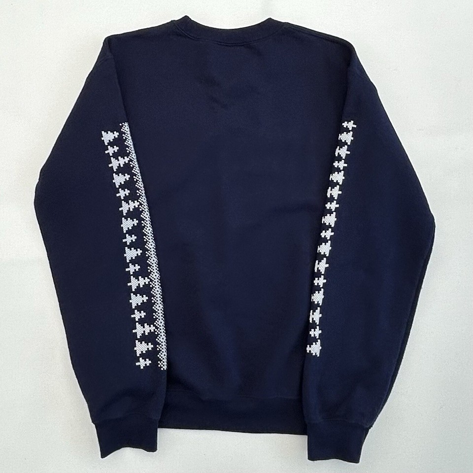 Taylor Swift Christmas Tree Farm Blue Crewneck Sweatshirt Women’s Small