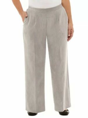 alfred dunner grey pants