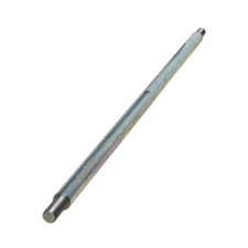 36" x 1" Steel Axle Rod with 3/4-16 Fine Thread and 1/4" Keyed Shaft for Go-Kart