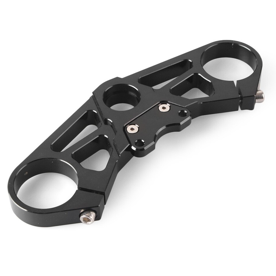 Schwarz Motorrad Vordere Gabel Brücke Klemme für Suzuki GSXR1000 2005