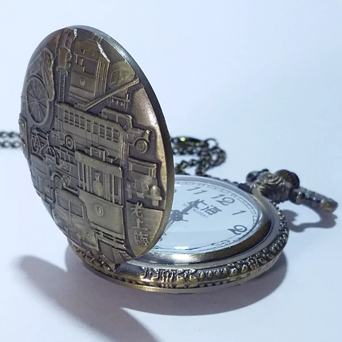 Quartz store necklace watch