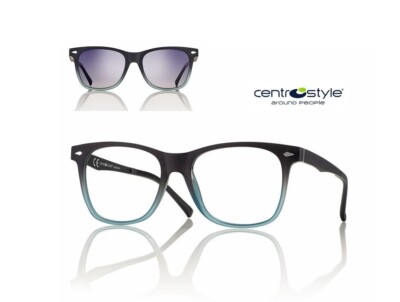 CENTROSTYLE F0496 108 000 53mm Men's Eyeglasses + CLIP Sun