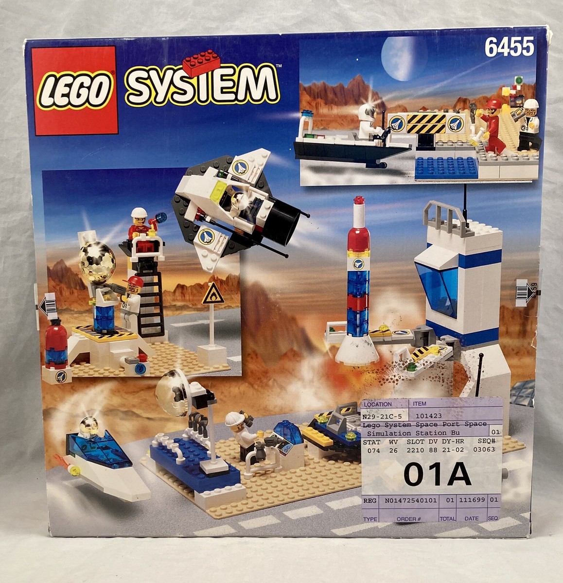 LEGO 6455 Town Space Simulation Station ~ Brand New Sealed LEGO 6455 Town Space Simulation Station ~ Brand New Sealed