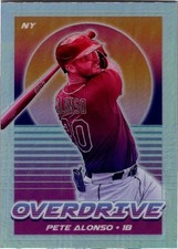 Pete Alonso 2021 Chronicles Overdrive Holo - #22  - New York Mets