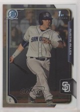2015 Bowman Draft Chrome Refractor Austin Allen #123 6u5