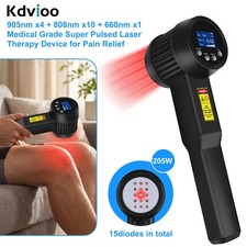 205W Super Pulsed Laser Therapy Device 905nm 808nm 660nm for Chronic Pain Relief