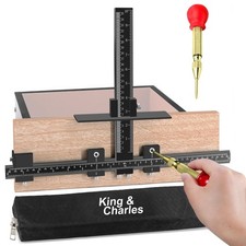 King&Charles Cabinet 16 inches (W) x 12 (H) x 1 inch (D), Black