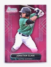 2022 Bowman Sterling Prospects  Refractor /75 Jonatan Clase #BSP-86