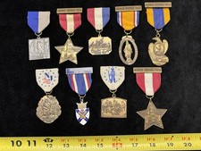 Vintage Boy Scouts of America BSA Historical Trail Medal Lot Mixed Councils