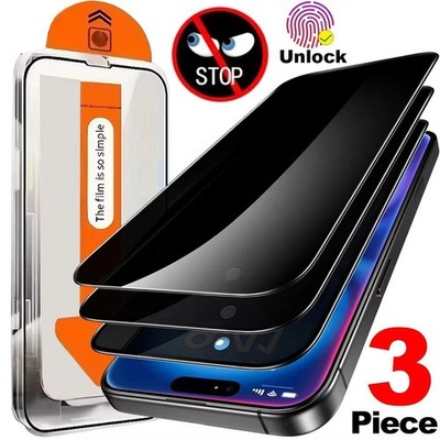 1-3pcs Unlock Privacy Easy Install Screen Protector for Google Pixel 9 Pro 10 Pr