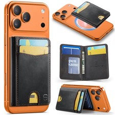 Strong Magnetic Wallet Card Holder Compatible with MagSafe Phones and Cases, ...