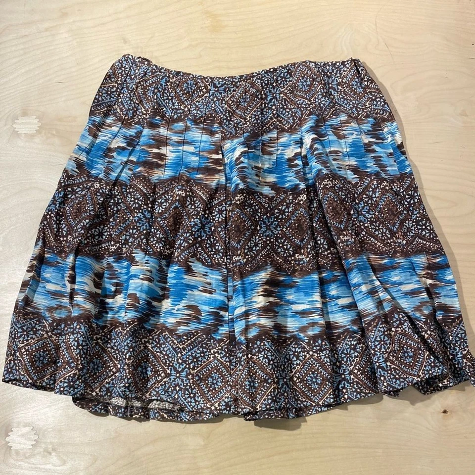 Falda Nine West Azul y Marrón 20W (GL) Foto 4 de 4