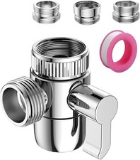 Sink to Garden Hose Diverter Faucet Adapter for Portable