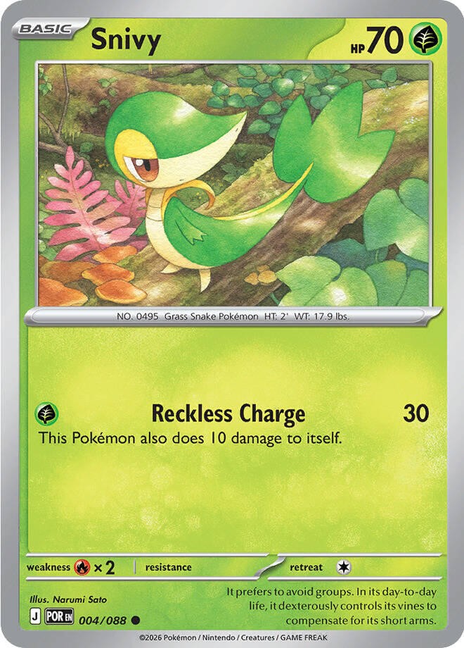 Las mejores ofertas en Cartas de JCC Pokémon Snivy | eBay