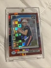2024 Donruss - Rated Rookie Drake Maye #379 Optic Preview Red Pandora Prizm (RC)