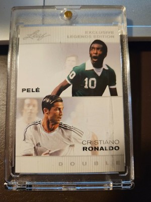 2022 Leaf Exclusive Legends Edition - Double Cristiano Ronaldo, Pelé #P-CR