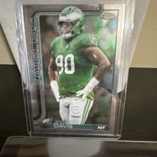 Topps 2024 Chrome Jordan Davis #249 Philadelphia Eagles NFL Football Card