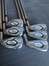 Titleist 718 AP3 6-PW,48° Iron Set Stiff Flex RH AMT Black S300 Steel 