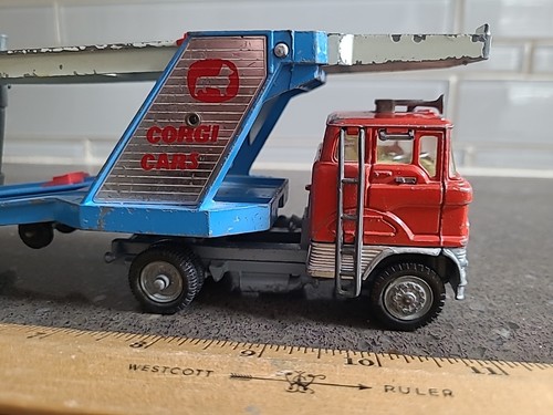 CORGI MAJOR TOYS #1138 original Mk4 FORD CARRIMORE CAR TRANSPORTER - Picture 8 of 19