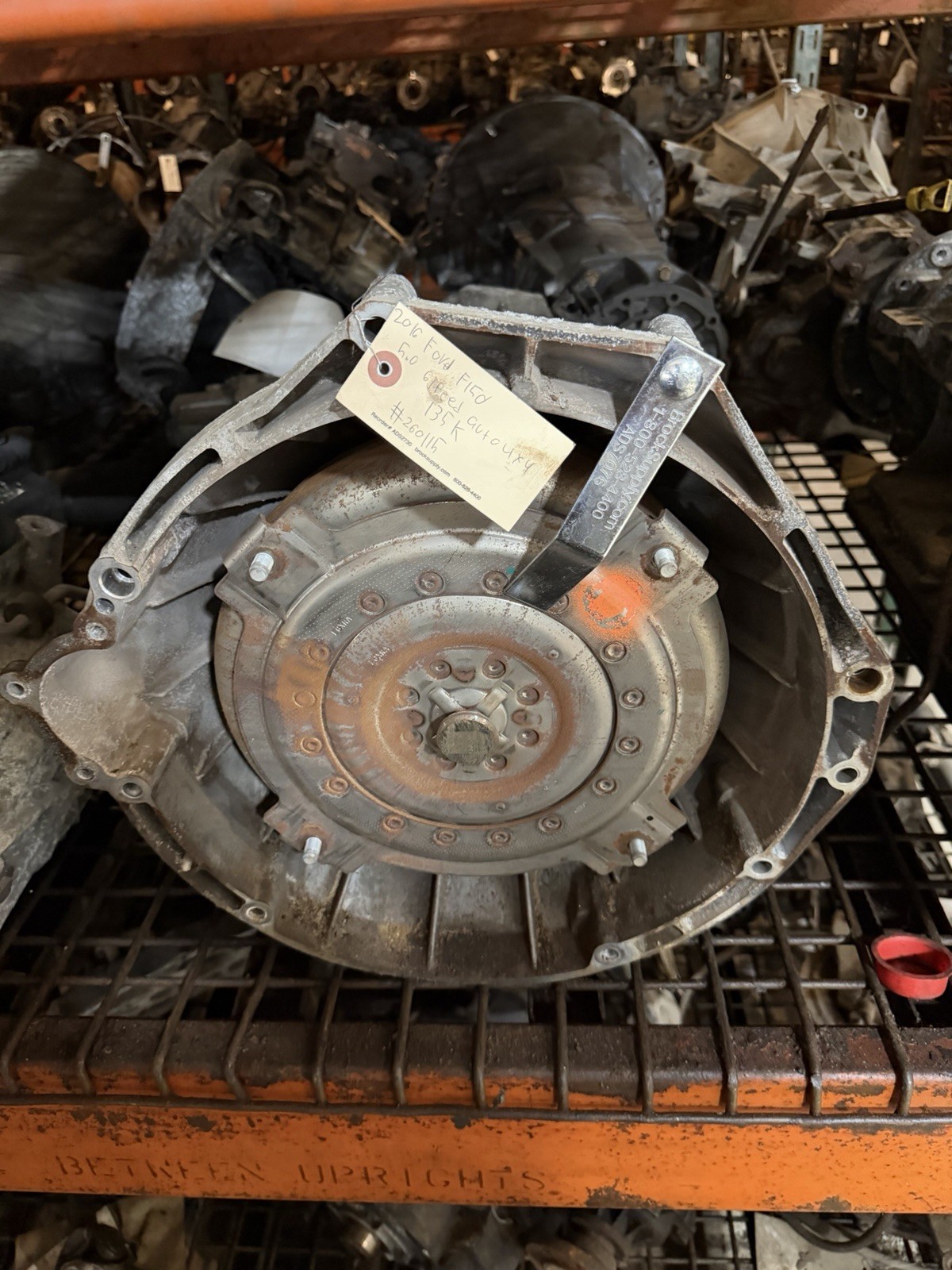 2015-2017 Ford F150 Transmission 6R80 5.0L 4x4 135k Miles