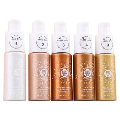 5Pcs Liquid Highlighter Multi-purpose Liquid Contour High Gloss For Face & Body