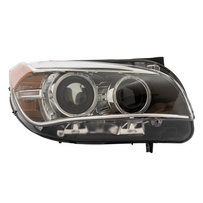 2013-2015 For BMW X1 Xenon/HID Headlight LED DRL Headlamp w/o AFS Passenger Side