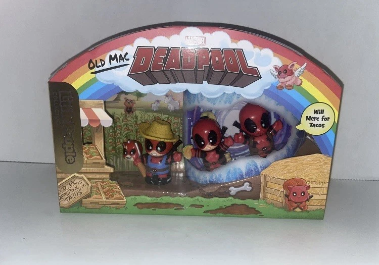 Mattel Creations Deadpool Little People Collection New In Box Limited Edition - Image 2 of 4