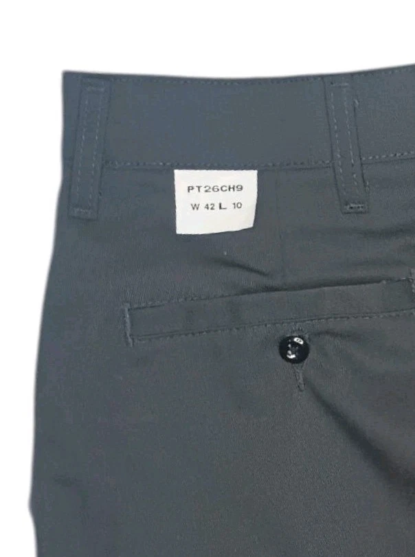 Pantalones Cortos de Trabajo Red Kap Dura-Kap Frente Liso Para Hombre Uniforme Industrial Gris Talla 42  Foto 4 de 4