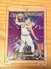 2022-23 NBA Panini Donruss Elite Nikola Jokic #5 🔥 Power Formulas Purple /49