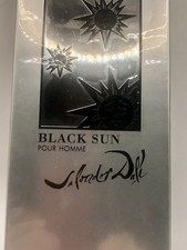 BLACK SUN Pour Homme By Salvador Dali EDT Spray 3.4 oz 100 ml - NEW SEALED BOX