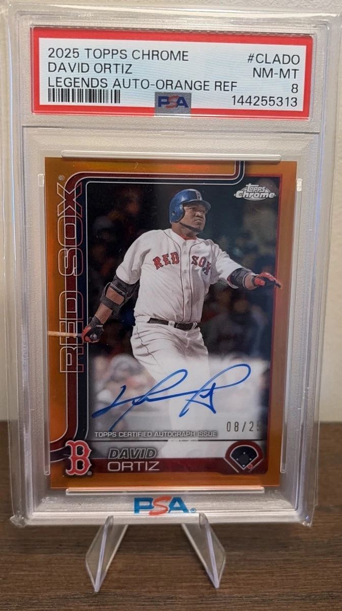 David Ortiz Original Baseball Serial Numbered Sports Trading Cards