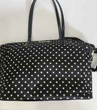 KATE SPADE Polka Dots Black  White Nylon "Adaira" Baby Diaper Bag WKRU2099