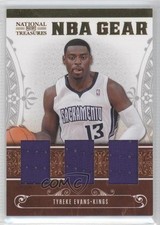 2010 Playoff National Treasures NBA Gear Materials Trios 61/99 Tyreke Evans 0m7