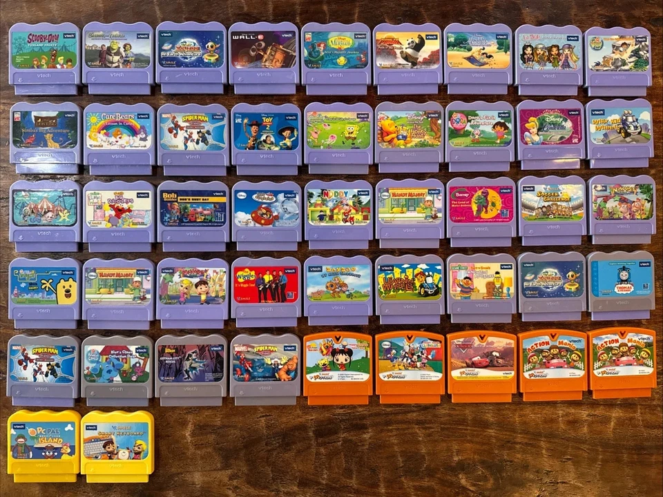 Sistema de consola portátil Vtech Vsmile V Smile juegos que elijas combinar guardar Foto 2 de 4