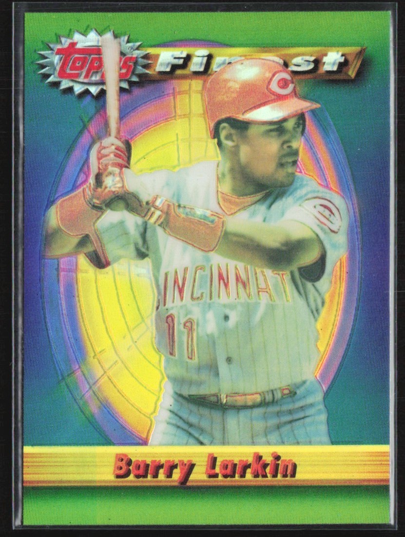 Barry Larkin 1994 Topps Finest Refractor #240 Cincinnati Reds