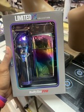 BaBylissPRO FXDUOFS2TRB LimitedFX Collection Trimmer  Shaver Set Iridescent NEW
