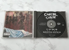 Cannibal Corpse Tomb Of The Mutilated CD 1994 Metal Blade 3984-14010-2 RARE!