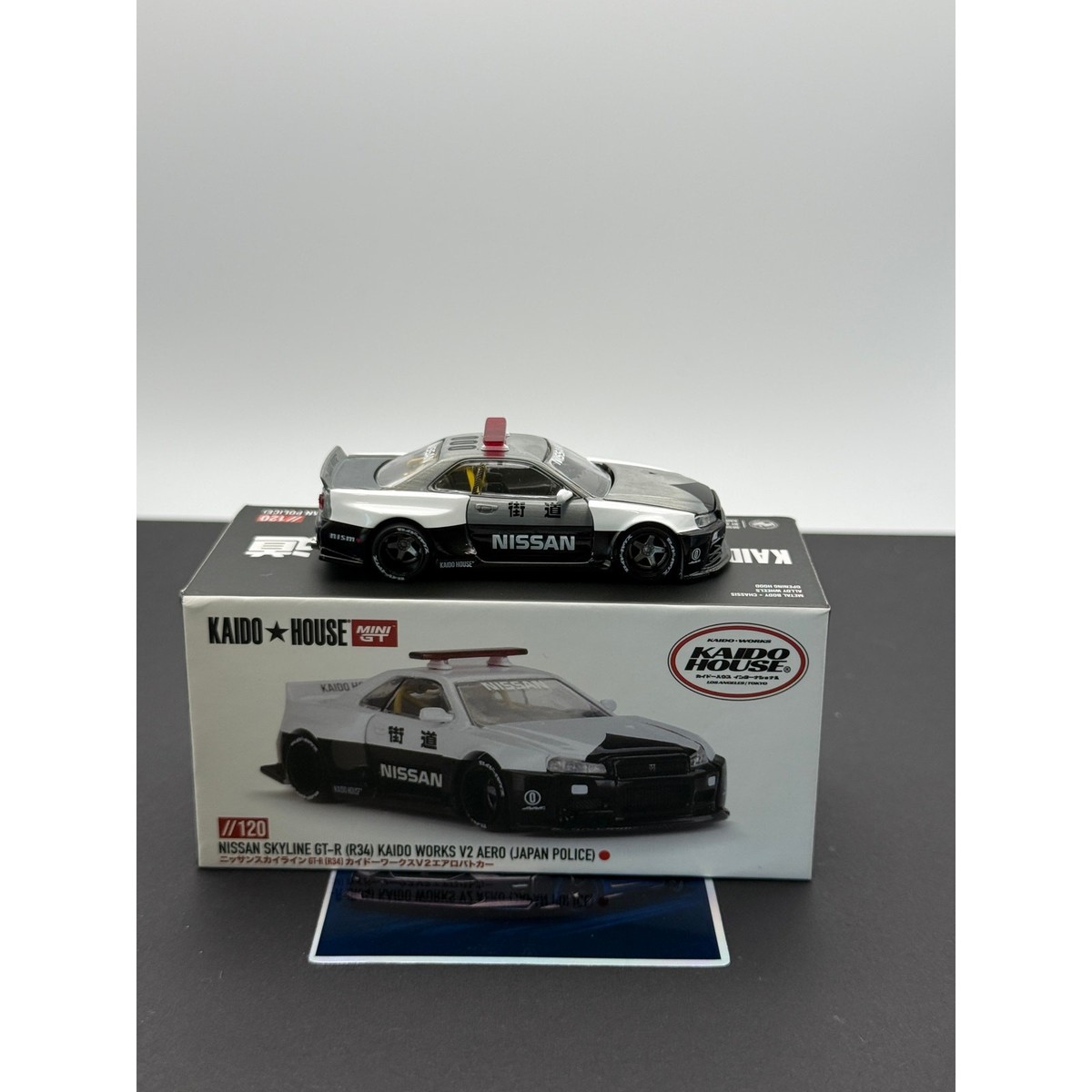 Kaido House Nissan Skyline GT-R R34 V2 Aero Japan Police #120