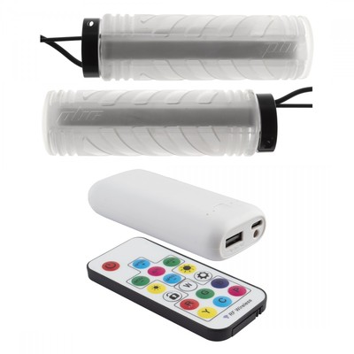 Blips Grips Light Up Grips Single Lock On Clear