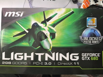 MSI N680GTX Ligtning Nvidia Geforce GTX 680 2GB GDDR5 OVP