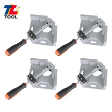4 Pcs Corner Clamp Right Angle Clamp 90 Degree Wood Clamps For Woodworking DIY