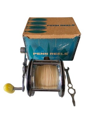 Vintage Penn 4/0 Senator Big Game Reel 113 Fishing Reel with Box
