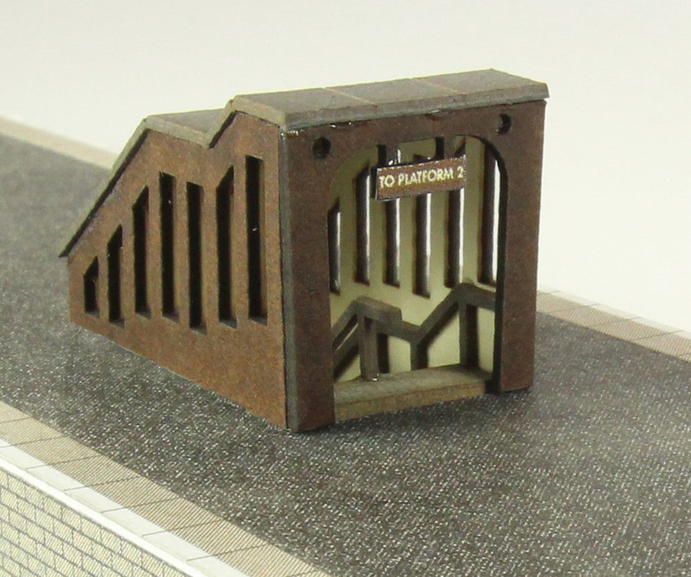 Metcalfe PN816 Platform Underpass N Gauge Card Kit