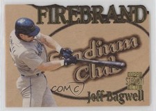 1997 Topps Stadium Club Firebrand Jeff Bagwell #FB1 HOF 6a4