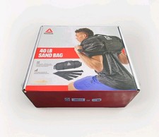 Reebok Delta Sand Bag 40Lb, Build Muscle Fitness, Core & Back Strengthening 🆕