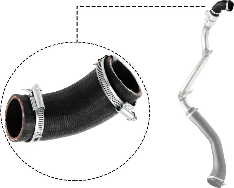 GATES-OE 09-0637 Charge Air Hose for FORD - Image 17