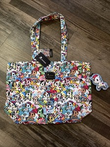 NWT Ju Ju Be X Tokidoki Unikiki 2.0 Être léger sac de valise - Toile Jujube Jjb
