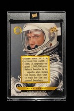 NO RESERVE HISTORY: 2025 Pieces of the Past 1900s Box Relic Card John Glenn